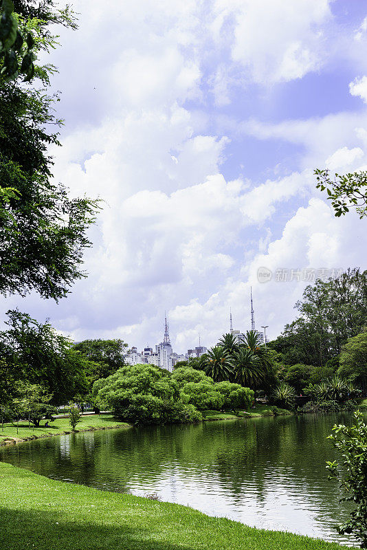 巴西圣保罗的Ibirapuera公园