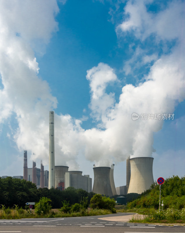 燃煤发电厂和温室气体制造商