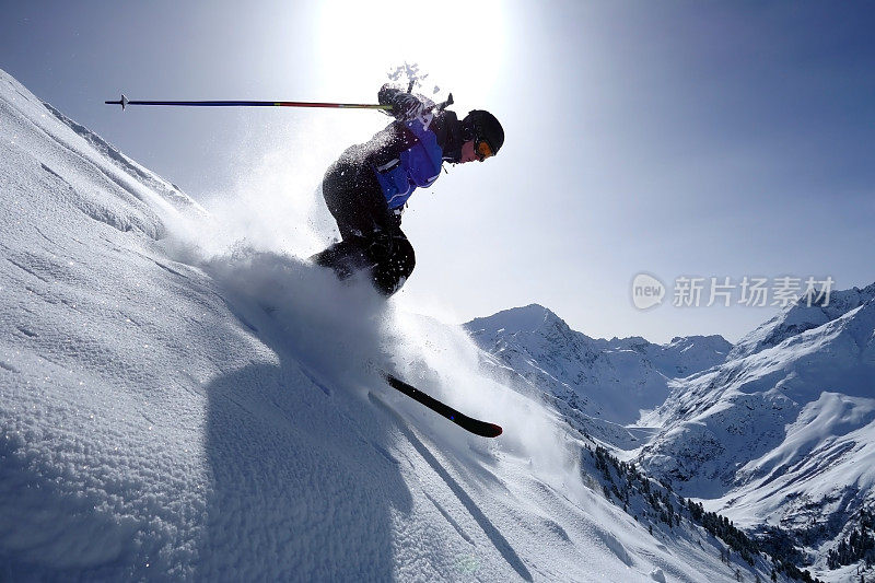 滑雪-野外滑雪-极限滑雪