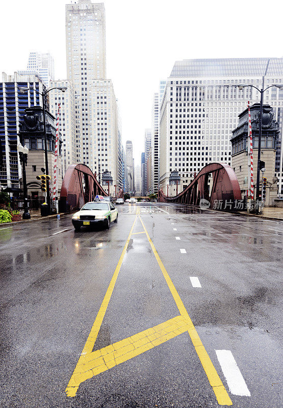 城市交通，芝加哥。