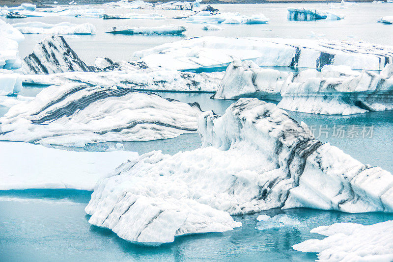 Jökulsárlón冰岛冰川湖