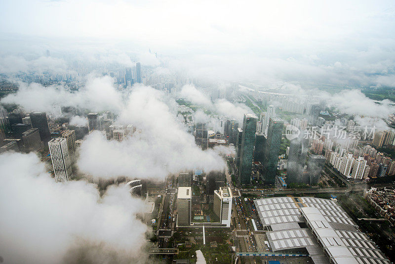 中国深圳的摩天大楼