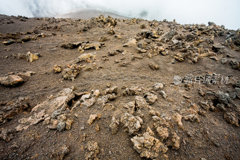 西西里岛的火山地形