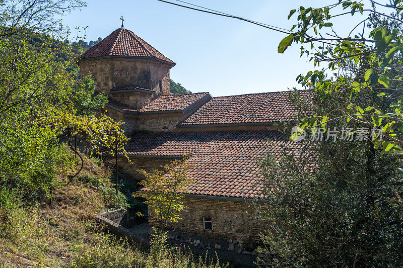 格鲁吉亚Mtskheta和第比利斯附近的Shiomghvime东正教修道院