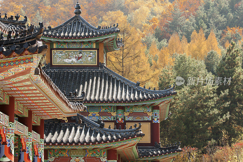 这座寺庙是中国的华阳寺