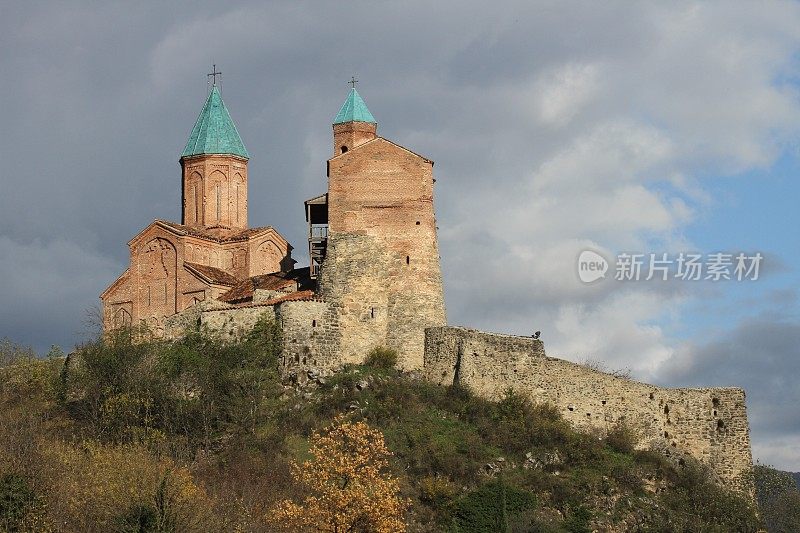 格莱米中世纪城堡和教堂，位于格鲁吉亚的Kakheti地区