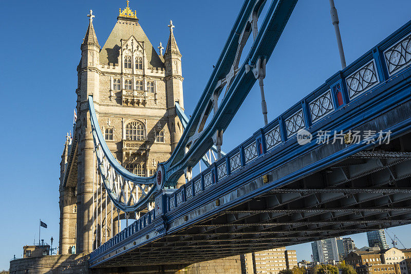 英国伦敦泰晤士河上的塔桥