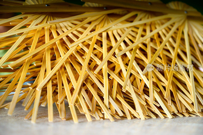 兰纳式折扇竹框