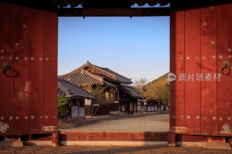 韩国寺庙亚洲老建筑