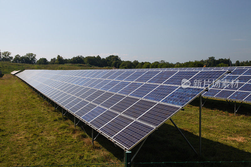 太阳能电池板可再生能源净零排放
