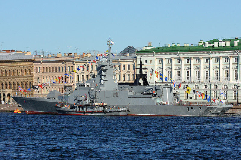 俄罗斯圣彼得堡海军阅兵