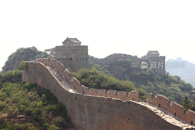 夏天的长城，中国金山岭