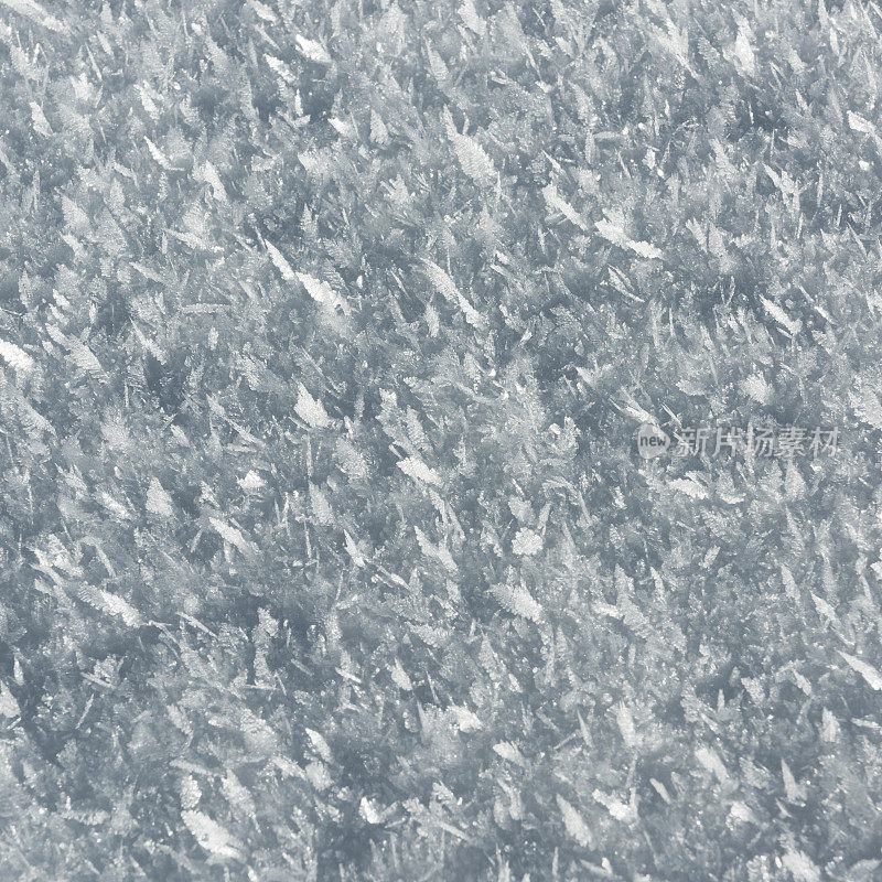 冰霜雪晶体背景