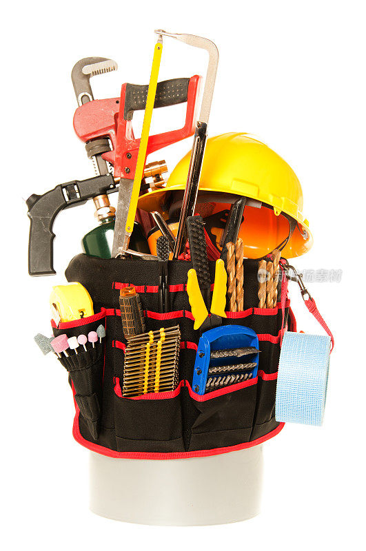 采购产品工具箱，工具桶，建筑，家庭改善，修理工具，-裁剪路径