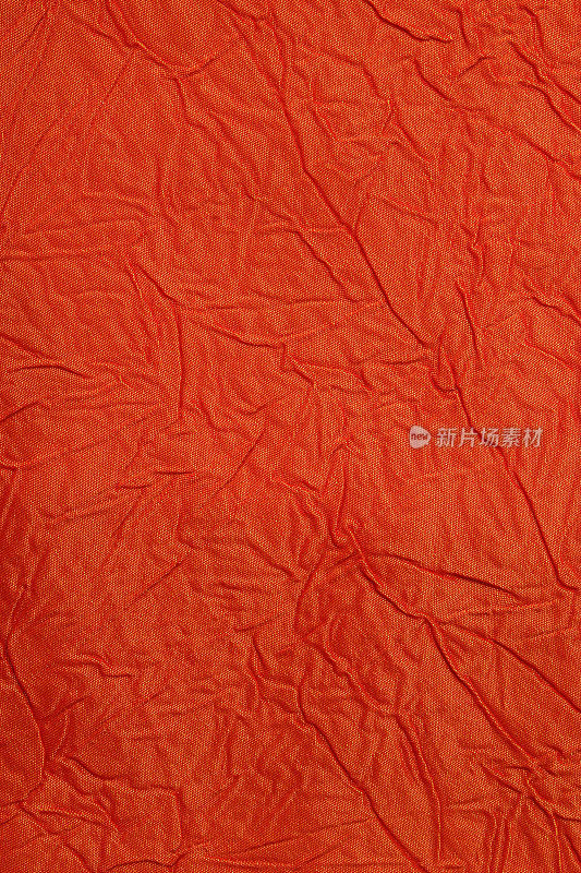 红橙纺织品背景