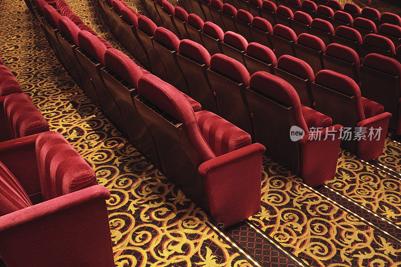 红剧场座位