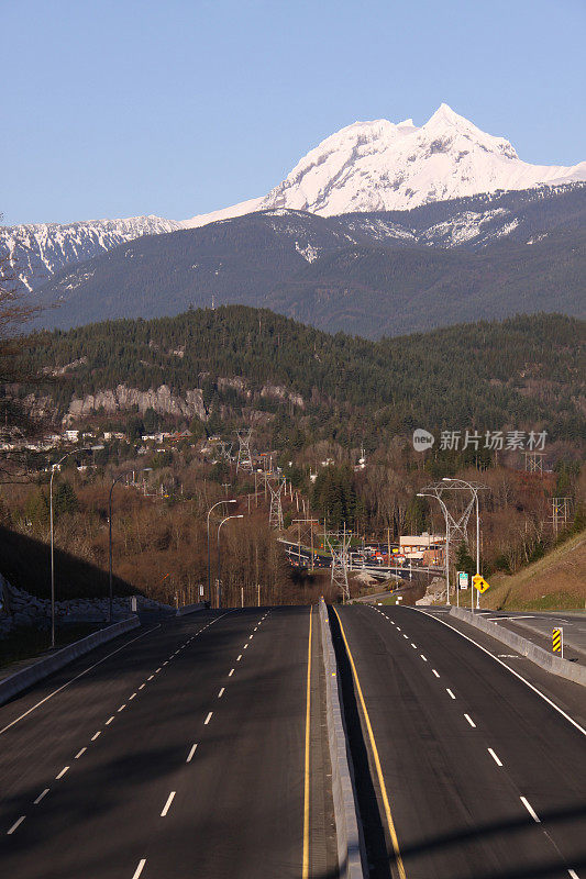 海天公路与加里波第山