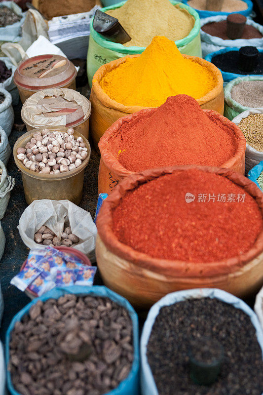 德里的香料市场