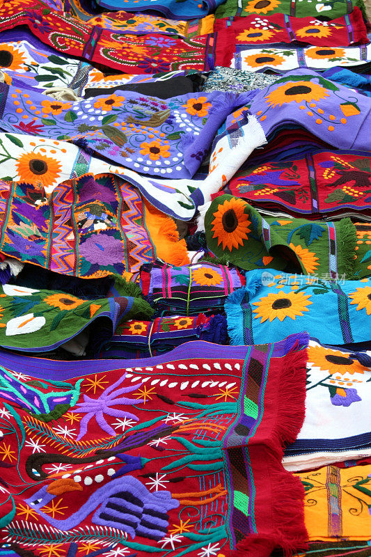 玛雅纺织市场
