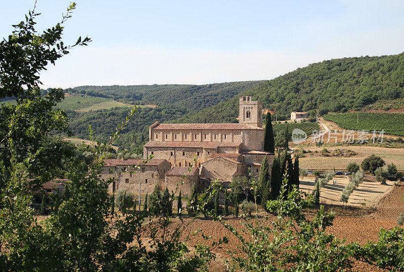 圣Antimo修道院