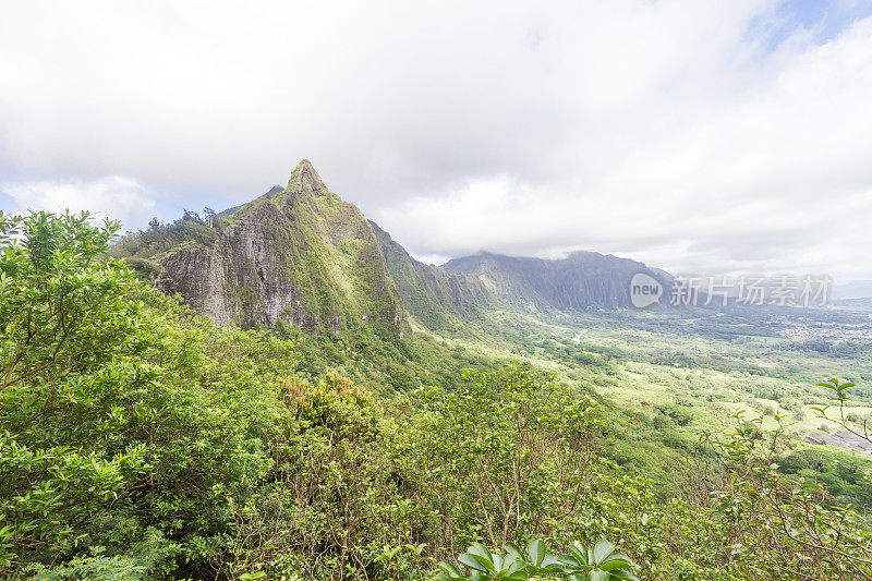 巴利瞭望台，夏威夷瓦胡岛