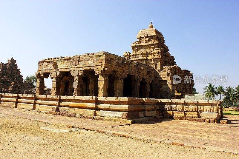 印度卡纳塔克邦公元6世纪的Pattadakal寺庙，联合国教科文组织遗产