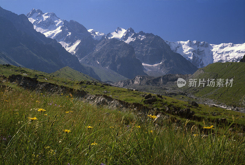 高加索山脉。