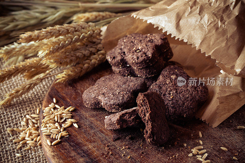 巧克力饼干饼干