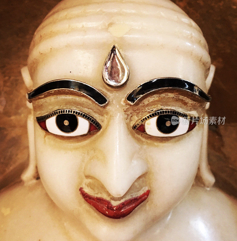 耆那教寺的脸