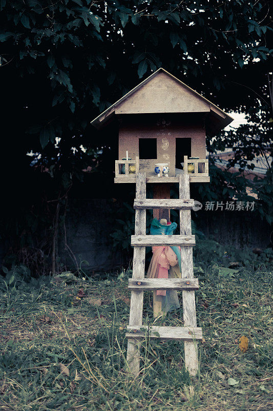泰国传统的小房子