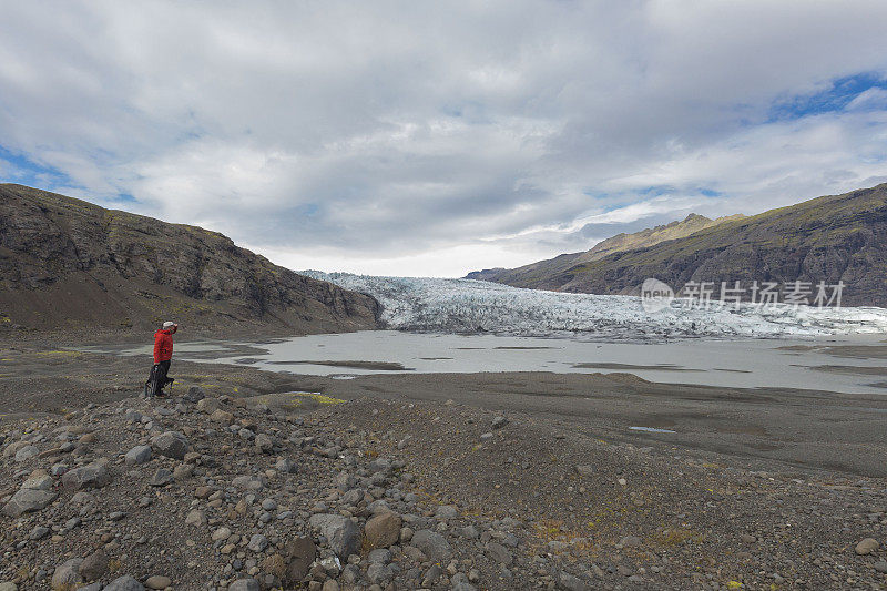 Breiðamerkurjökull冰岛的冰川