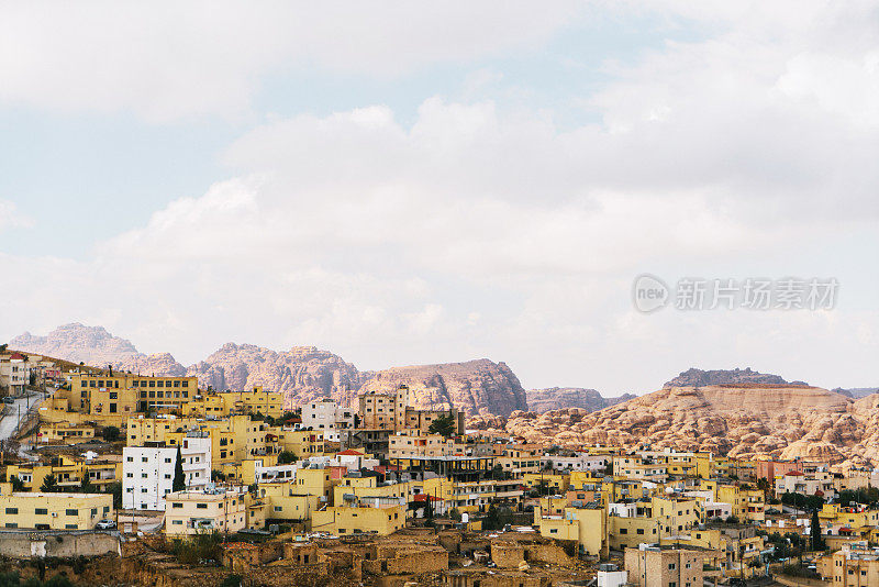 约旦穆萨河的风景