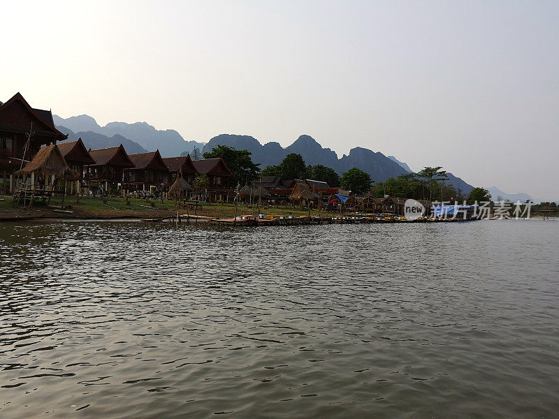 老挝万荣的南松河