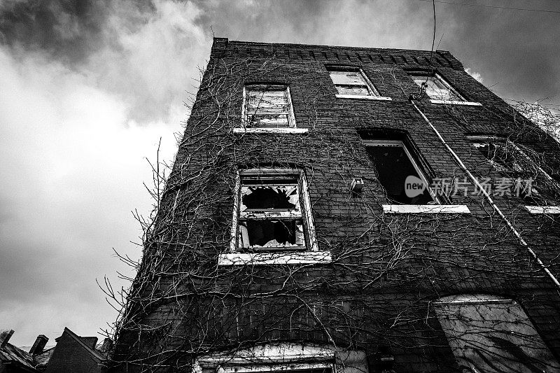 废弃的家——宾夕法尼亚州匹兹堡上城区