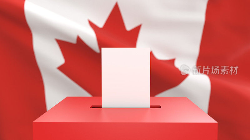 投票箱-加拿大