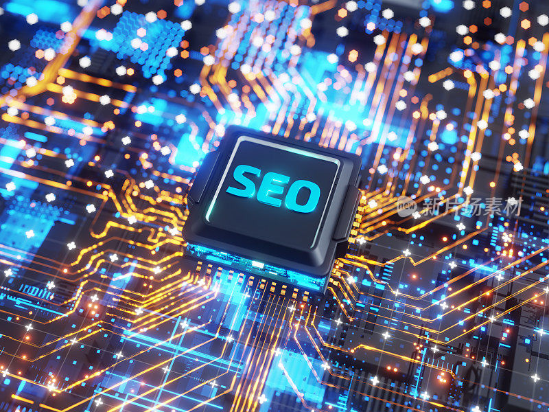 数字网络SEO和相关的互联网关键词虚拟搜索引擎优化