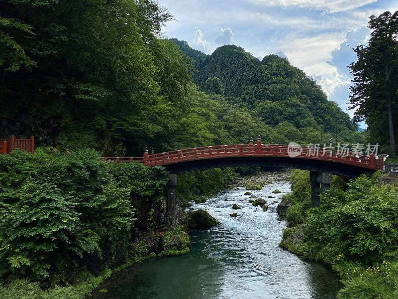 日本-日光-新京大桥(红桥)