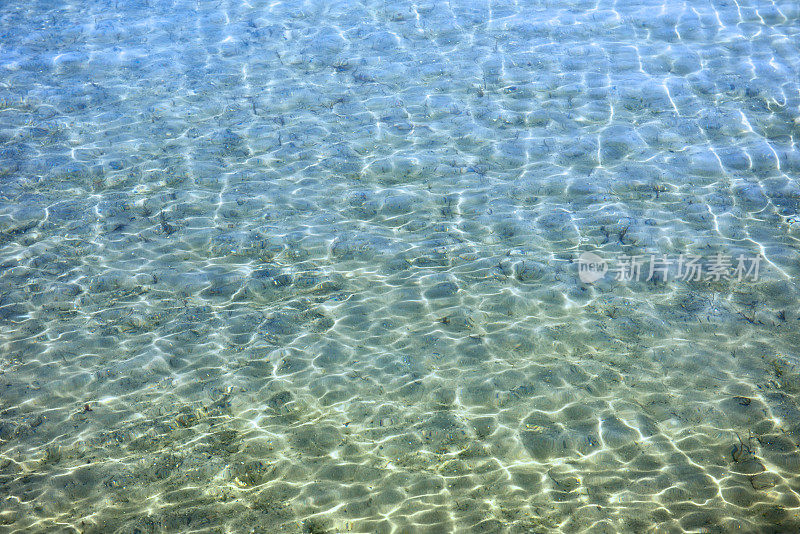 浅海海水表面纹理背景