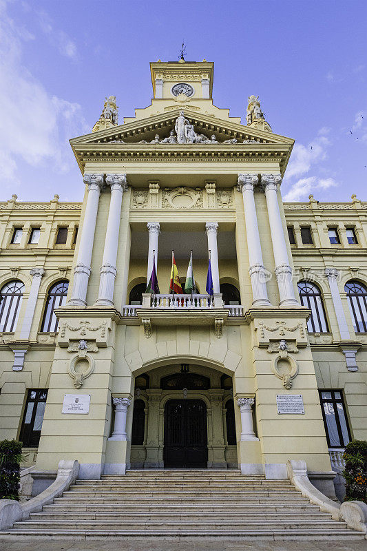 马拉加市政厅(西班牙安达卢西亚)