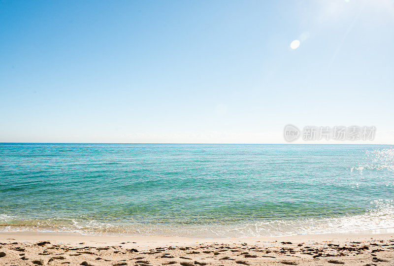 迈阿密海滩海洋背景