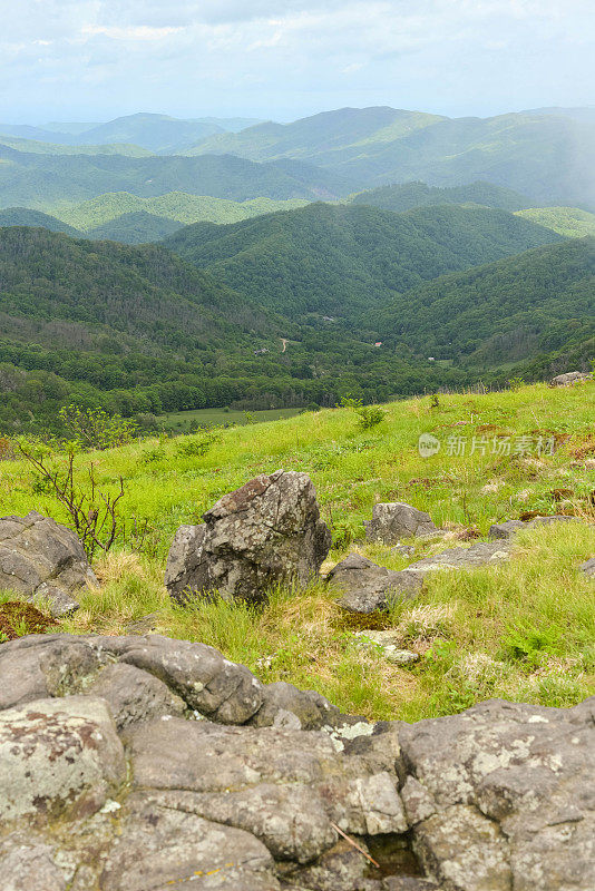 阿巴拉契亚山景城