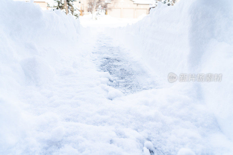 暴风雪在多伦多