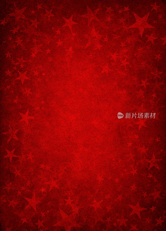 红色垃圾摇滚背景与明星
