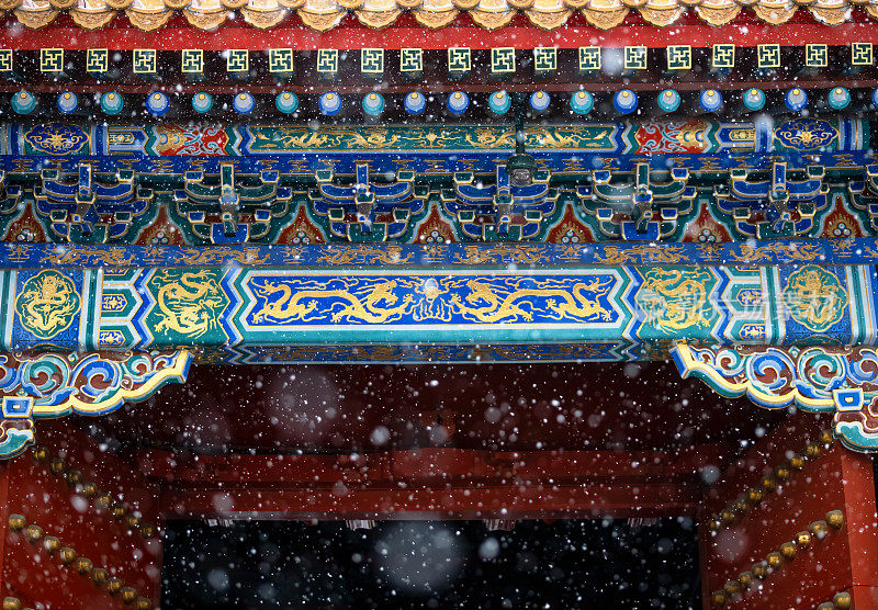 中国北京的紫禁城