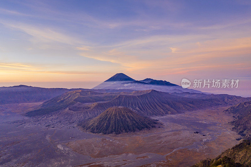 印尼布罗莫火山的日出