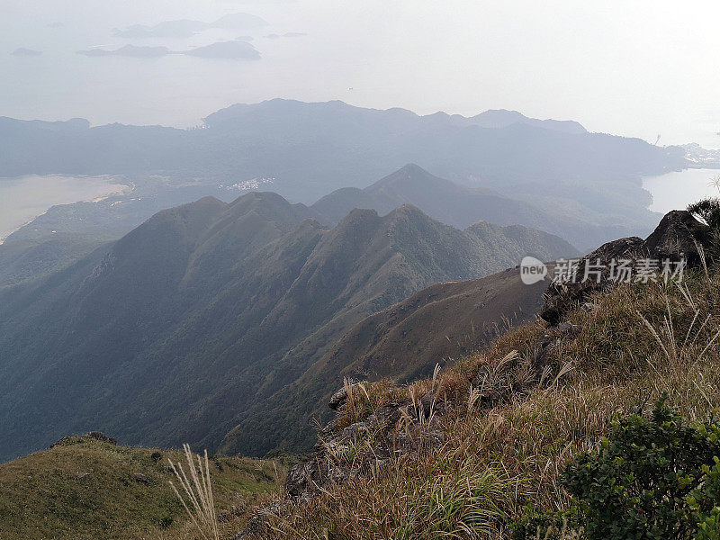 香港大屿山全景