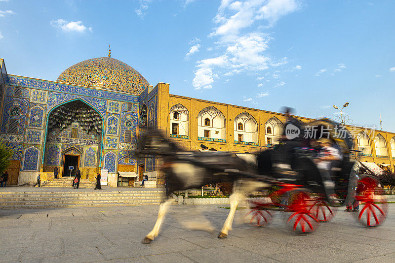 伊斯法罕伊玛目清真寺广场。
