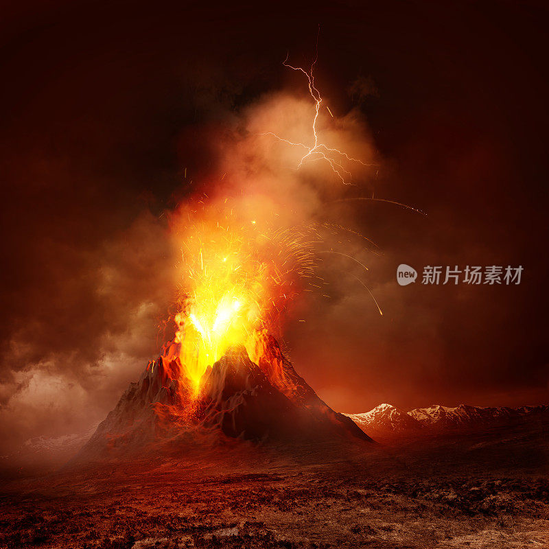 火山喷发