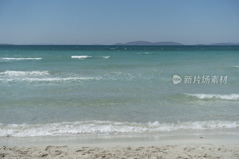 海滩上的海景