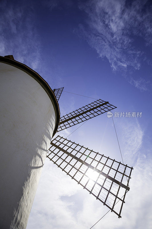 大加那利岛的古老风车